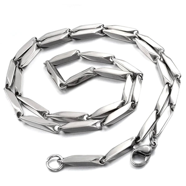 MODERN STAINLESS STEEL NECKLACE