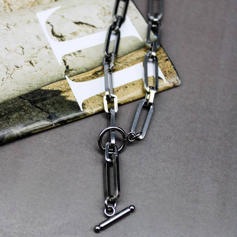 men's stainless steel necklace