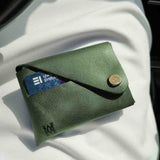 leather wallet slim design